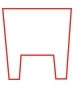 HP D 84/4P-35 L shape